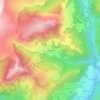 Mappa topografica Chaucisse, altitudine, rilievo