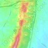 Mappa topografica Mountville, altitudine, rilievo