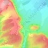 Mappa topografica Jouy-sous-les-Côtes, altitudine, rilievo