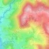 Mappa topografica Tafoni, altitudine, rilievo