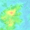 Mappa topografica Lütjenwestedt, altitudine, rilievo