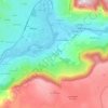 Mappa topografica La Coste, altitudine, rilievo
