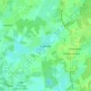 Mappa topografica Eggeloge, altitudine, rilievo