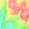 Mappa topografica Vale Abrigoso, altitudine, rilievo
