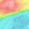 Mappa topografica Über dem Mittelweg, altitudine, rilievo