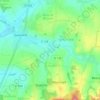 Mappa topografica Buchoire, altitudine, rilievo