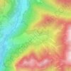 Mappa topografica Boario, altitudine, rilievo