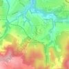 Mappa topografica Breitscheidt, altitudine, rilievo