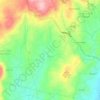 Mappa topografica Freiriz, altitudine, rilievo