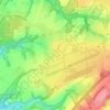 Mappa topografica Raadt, altitudine, rilievo