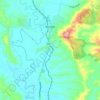 Mappa topografica Kyogle, altitudine, rilievo