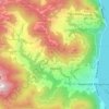 Mappa topografica Vigolo, altitudine, rilievo