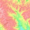 Mappa topografica Tambo, altitudine, rilievo