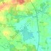Mappa topografica Fincken, altitudine, rilievo