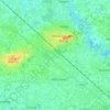 Mappa topografica 2220, altitudine, rilievo