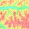 Mappa topografica Шварцевское сельское поселение, altitudine, rilievo
