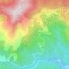 Mappa topografica Piano, altitudine, rilievo