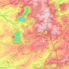 Mappa topografica 42489, altitudine, rilievo