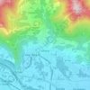 Mappa topografica Almese, altitudine, rilievo