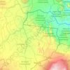 Mappa topografica Laikipia North, altitudine, rilievo