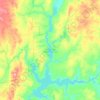 Mappa topografica Ириклинское водохранилище, altitudine, rilievo