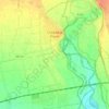 Mappa topografica Cividate al Piano, altitudine, rilievo