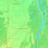 Mappa topografica Baltzenheim, altitudine, rilievo