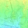 Mappa topografica Pandino, altitudine, rilievo