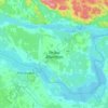 Mappa topografica Île aux Allumettes, altitudine, rilievo