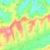 Mappa topografica Santa Maria Nuova, altitudine, rilievo