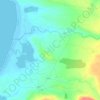 Mappa topografica Roonah, altitudine, rilievo