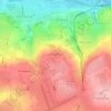 Mappa topografica Lehenagh More, altitudine, rilievo