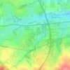 Mappa topografica Siegmar, altitudine, rilievo