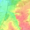 Mappa topografica Hüttisheim, altitudine, rilievo