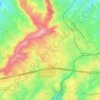 Mappa topografica Henri-Chapelle, altitudine, rilievo
