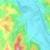 Mappa topografica Baumbach, altitudine, rilievo