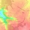 Mappa topografica La Croupte, altitudine, rilievo