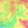 Mappa topografica Freilingen, altitudine, rilievo