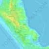 Mappa topografica Nebel, altitudine, rilievo