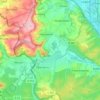Mappa topografica 66802, altitudine, rilievo