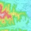 Mappa topografica Montemale di Cuneo, altitudine, rilievo