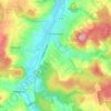 Mappa topografica Schrecksbach, altitudine, rilievo