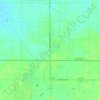 Mappa topografica De Motte, altitudine, rilievo