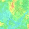 Mappa topografica Железнодорожное сельское поселение, altitudine, rilievo