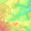 Mappa topografica Reichenbach, altitudine, rilievo
