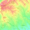 Mappa topografica Corozal, altitudine, rilievo