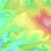 Mappa topografica Talling, altitudine, rilievo