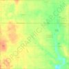 Mappa topografica Bloomer Township, altitudine, rilievo