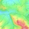 Mappa topografica Hohndorf, altitudine, rilievo