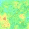 Mappa topografica Holzdorf, altitudine, rilievo